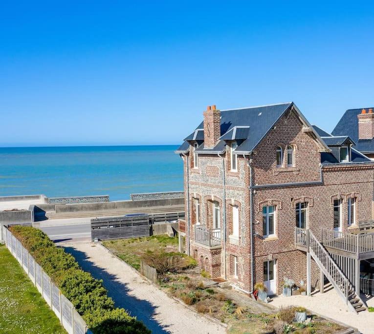 Les Tamaris, Villa Face A La Mer, Emplacement Privilegie Veulettes-sur-Mer Dış mekan fotoğraf