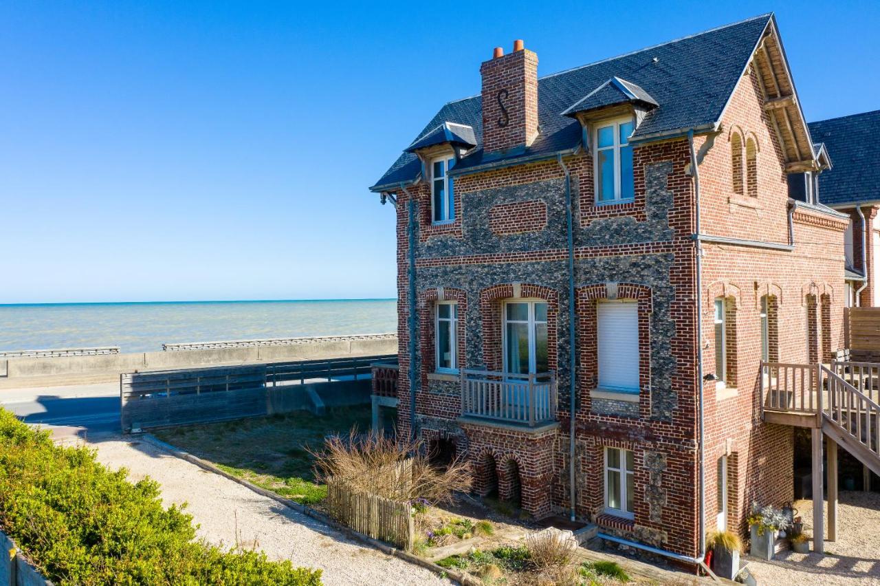 Les Tamaris, Villa Face A La Mer, Emplacement Privilegie Veulettes-sur-Mer Dış mekan fotoğraf