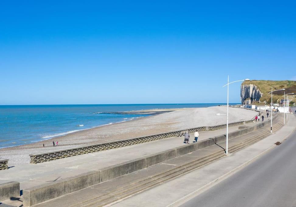 Les Tamaris, Villa Face A La Mer, Emplacement Privilegie Veulettes-sur-Mer Dış mekan fotoğraf